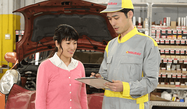 相談しながら部品交換！のイメージ画像